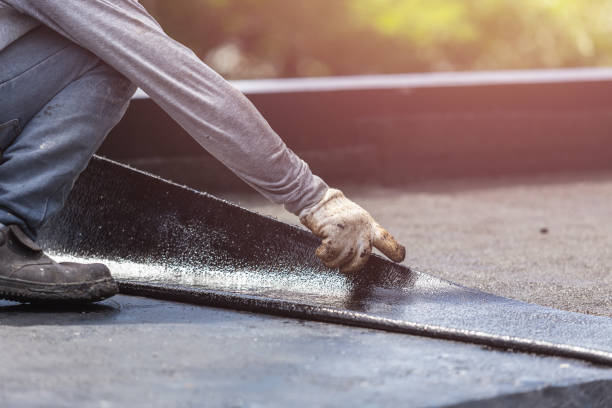 Professional Waterproofing technician working in Rosedale, MD